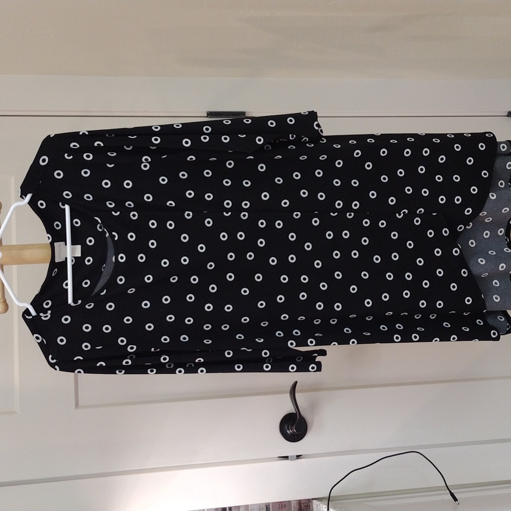 Chicos Black white Tunic Dress